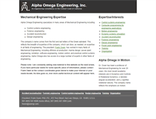 Tablet Screenshot of aoengr.com